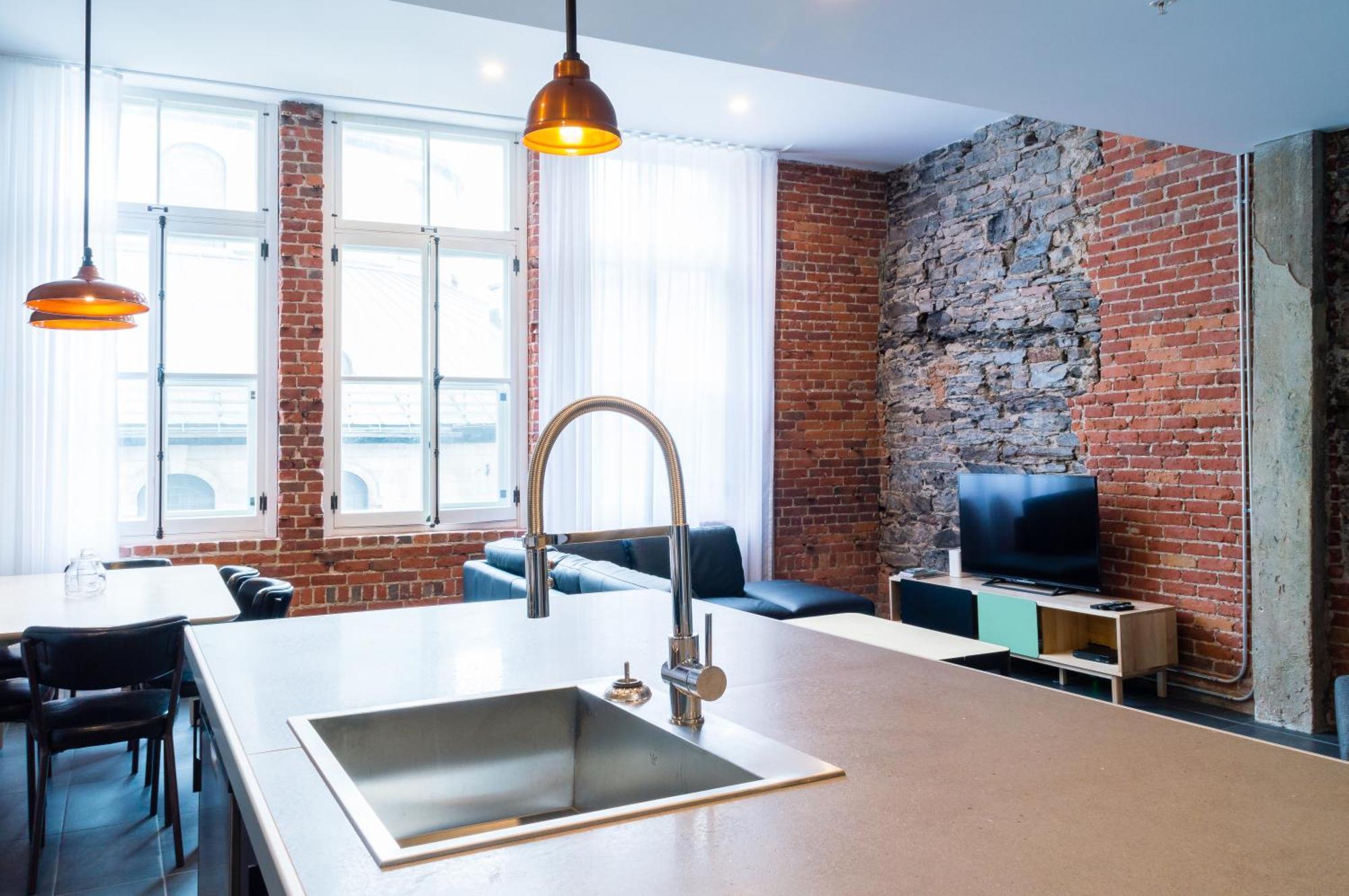 Ferienwohnung Les Lofts Du Tresor - Par Les Lofts Vieux-Quebec Exterior foto