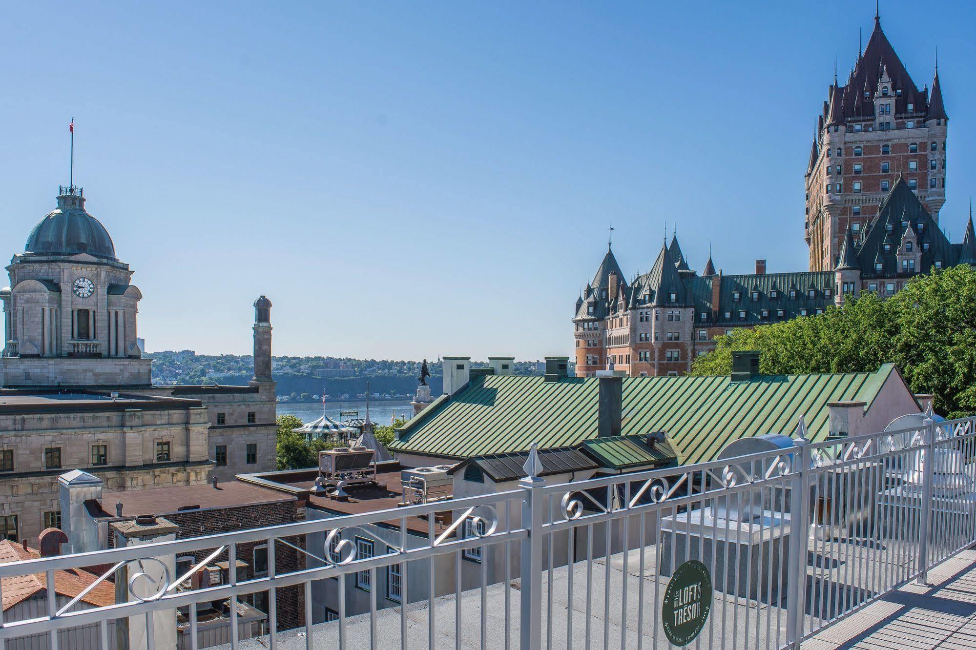 Ferienwohnung Les Lofts Du Tresor - Par Les Lofts Vieux-Quebec Exterior foto