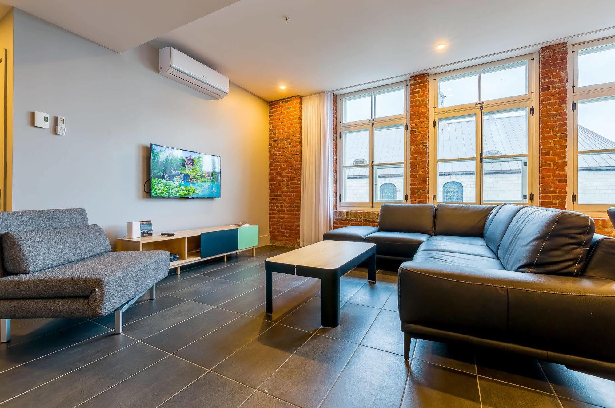 Ferienwohnung Les Lofts Du Tresor - Par Les Lofts Vieux-Quebec Exterior foto