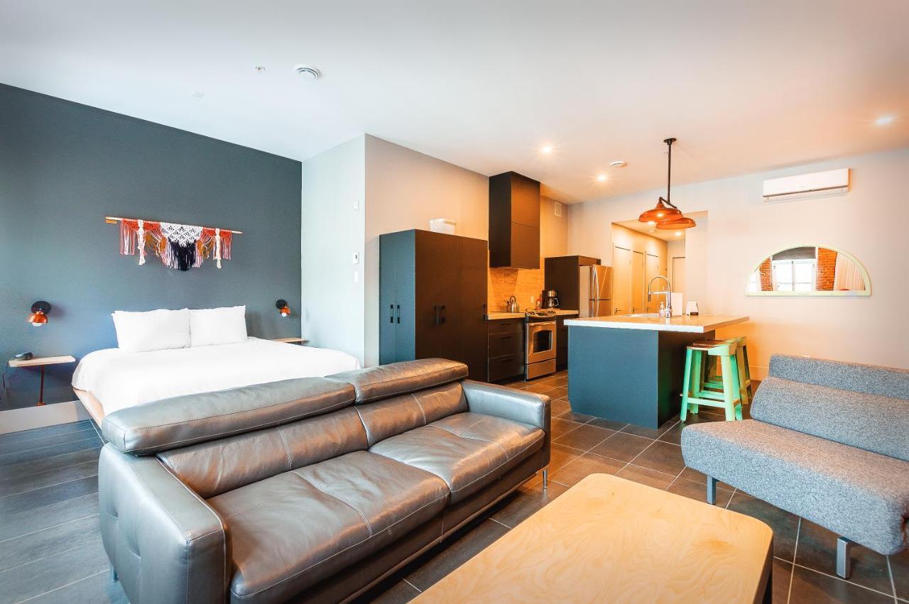Ferienwohnung Les Lofts Du Tresor - Par Les Lofts Vieux-Quebec Exterior foto